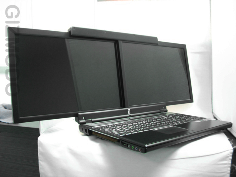 gScreen — ноутбук с двойным дисплеем