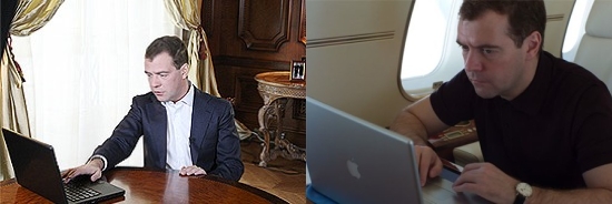 Президент России выбирает MacBook