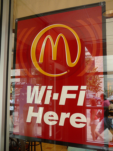 Wi-Fi в McDonalds