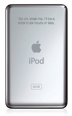 Воровать iPod станет бестолковым занятием