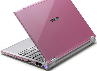 Розовый Samsung Q40
