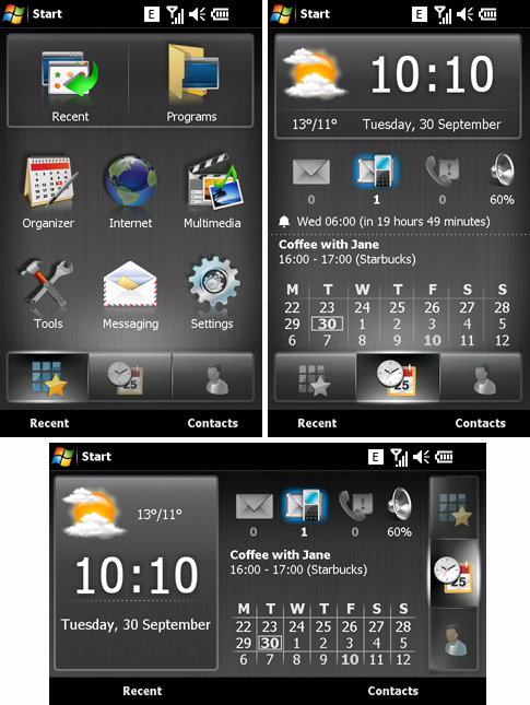 Spb Software Shell для Sony Ericsson Xperia X1
