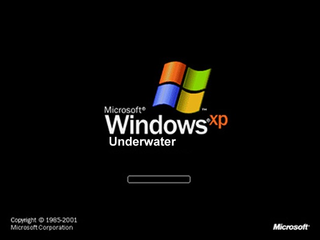 Windows XP Underwater