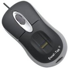 Excel-Tek Biometric Fingerprint Encrypted Mouse