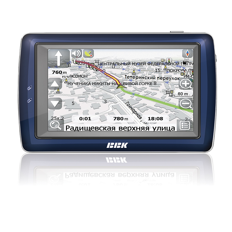 GPS-навигаторы BBK N3501 и N4302