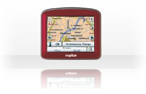 В России появились GPS-навигаторы Mapitan