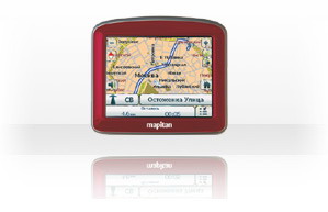 Mapitan RoadVector Cherry – GPS-навигатор в «красном платье»