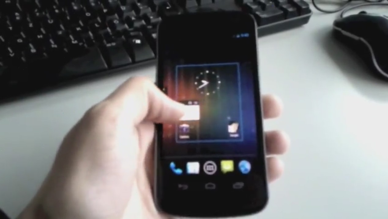 Видеоутечка: Android 4 и Nexus Prime