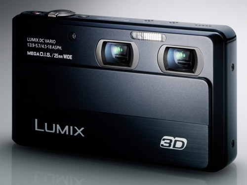 Panasonic представила свой первый 3D-фотоаппарат