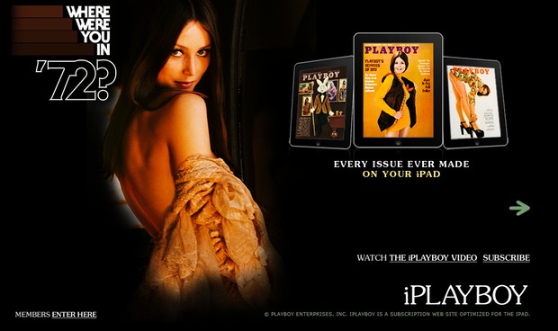 Playboy стал доступен на iPad