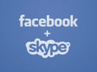 Skype и Facebook запустили совместный видеочат