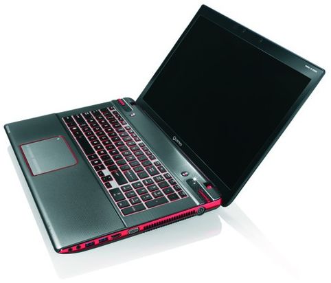 Toshiba показала игровой ноутбук Qosmio X870 с трёхмерным экраном
